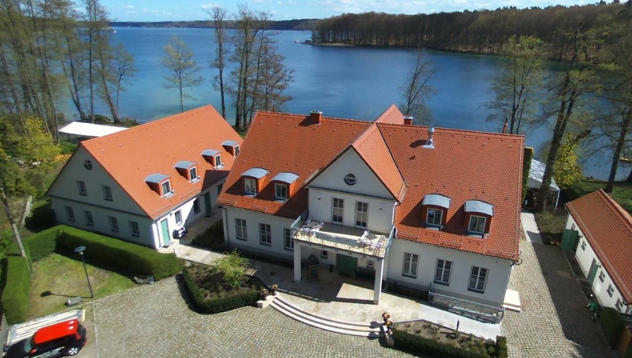 Cafe Wildau Hotel & Restaurant Am Werbellinsee Schorfheide Eksteriør bilde